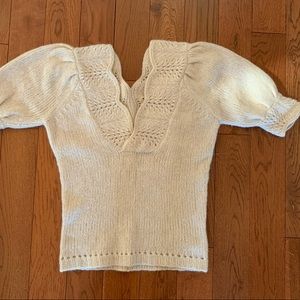 Superfine merino wool sweater